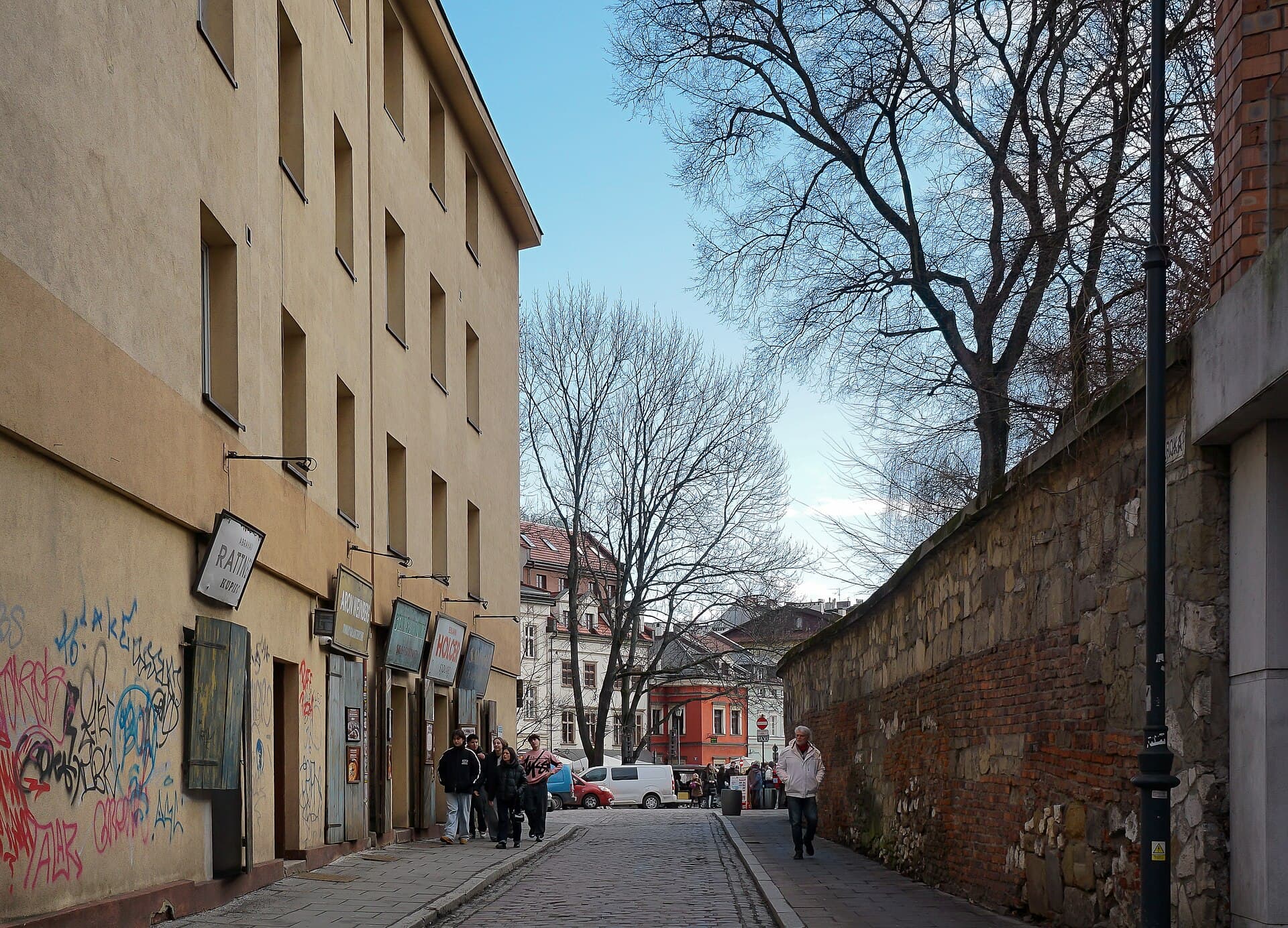 Rua Szeroka, em Kazimierz