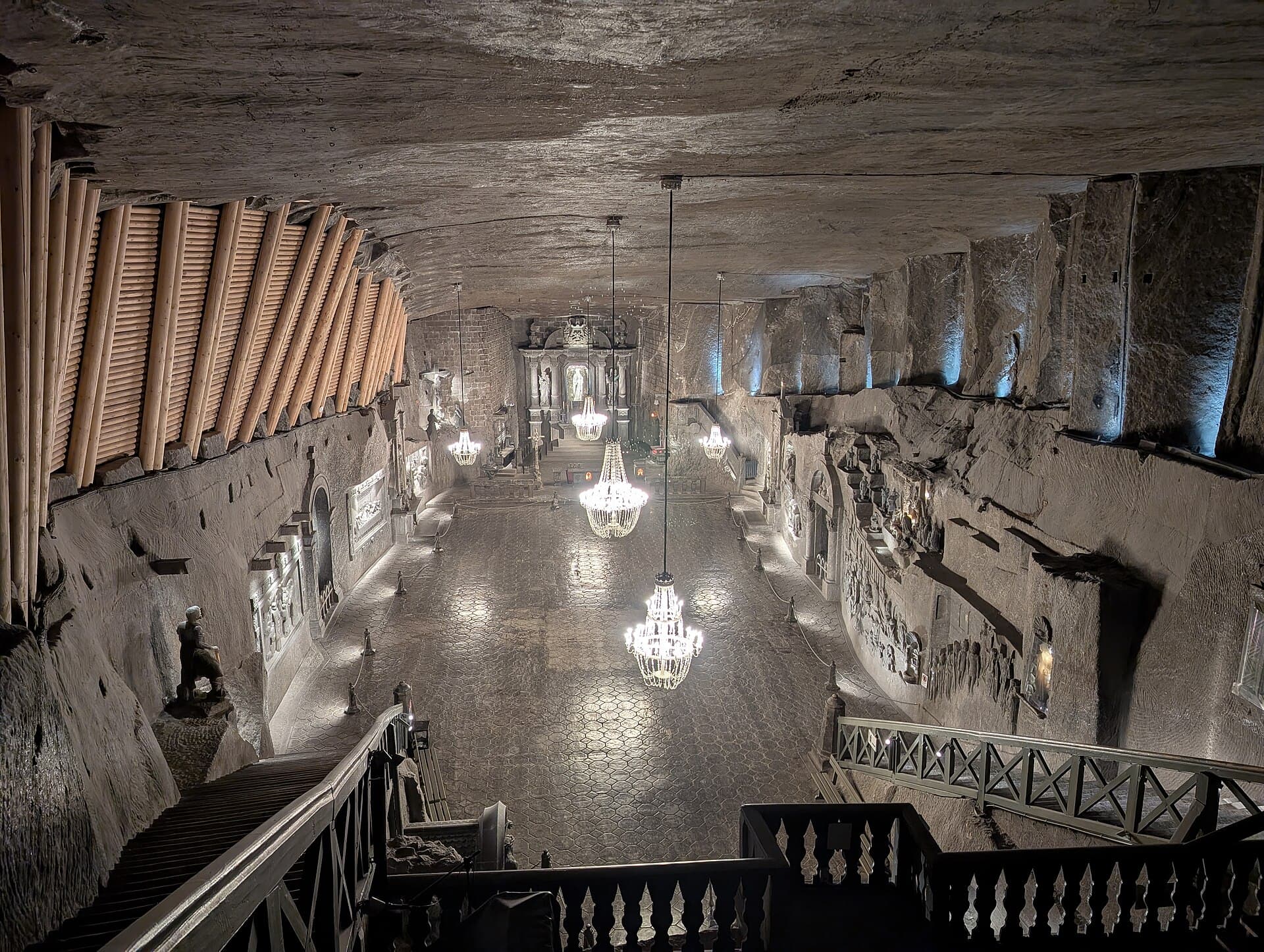 Capela de Santa Kinga na Mina de Sal de Wieliczka