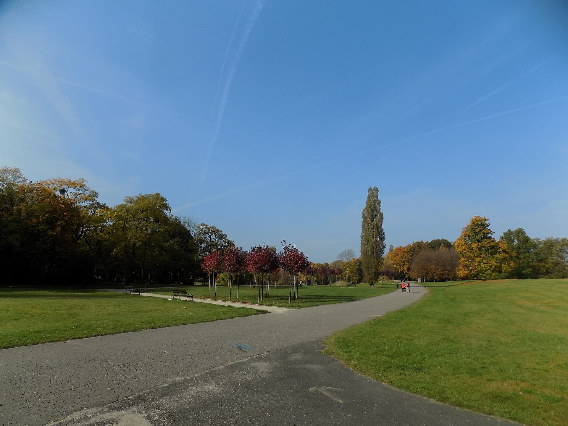 Parque Cytadela em Poznań