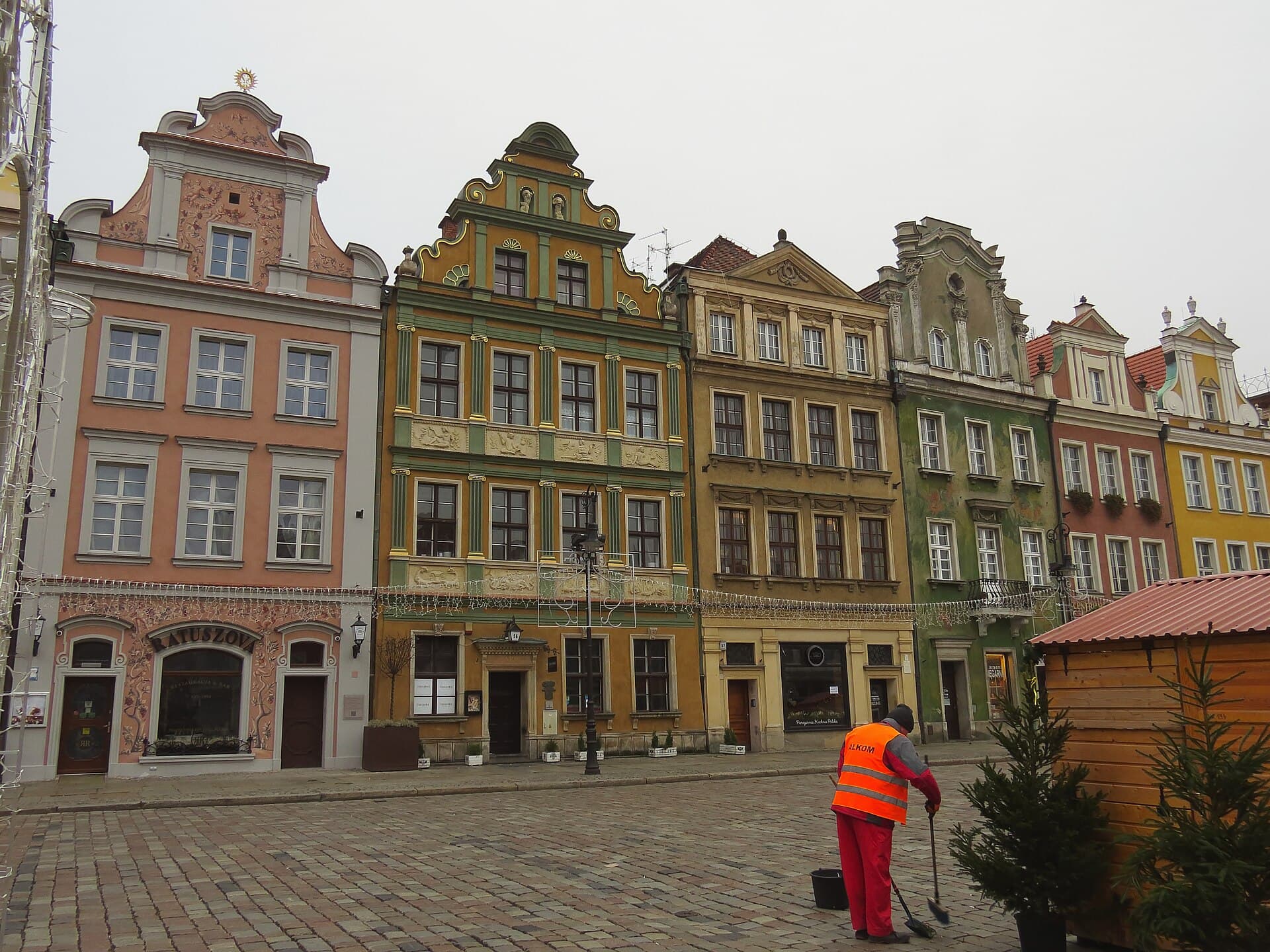 Stary Rynek ao entardecer