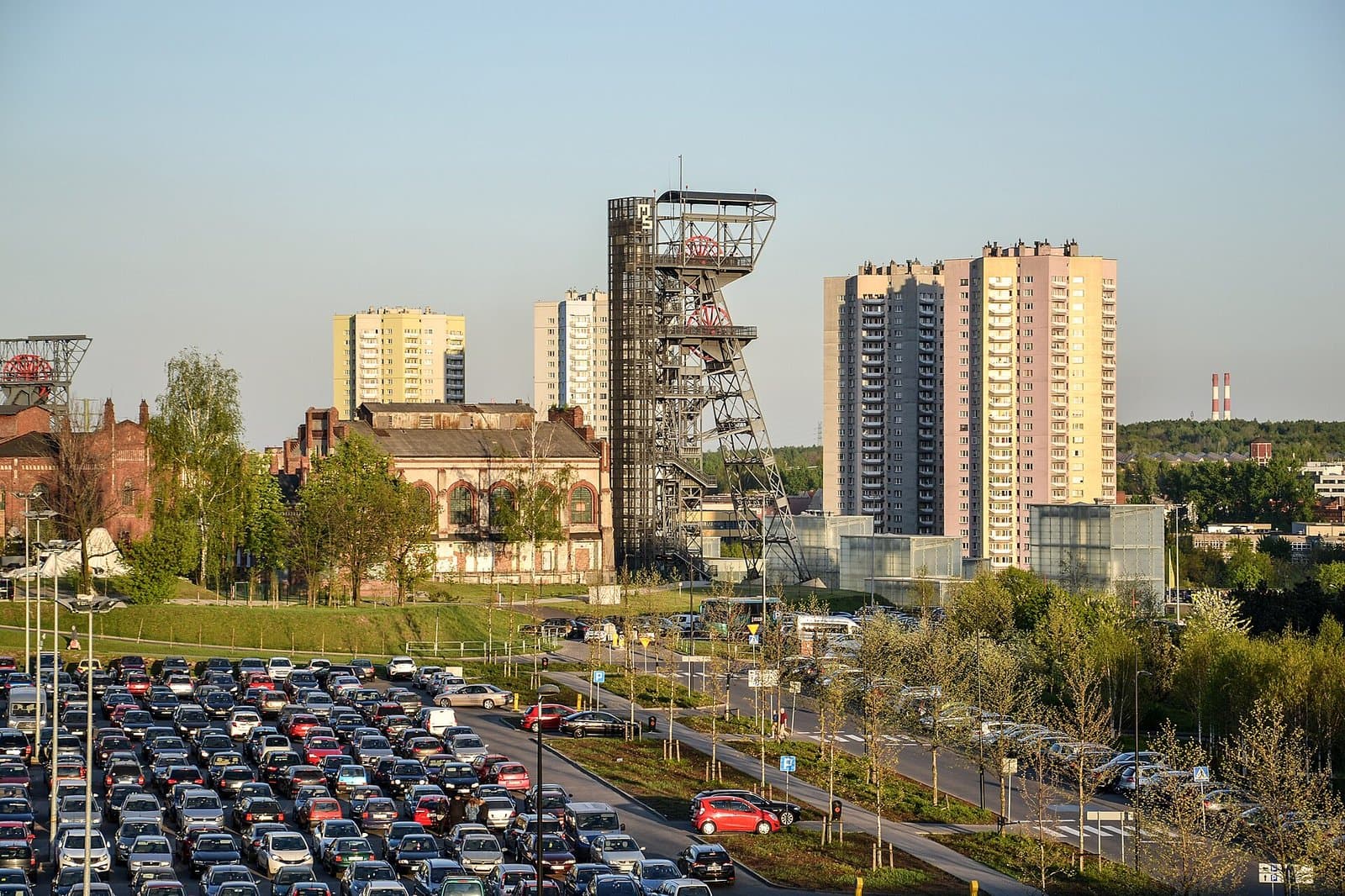 Museu da Silésia na antiga mina Katowice