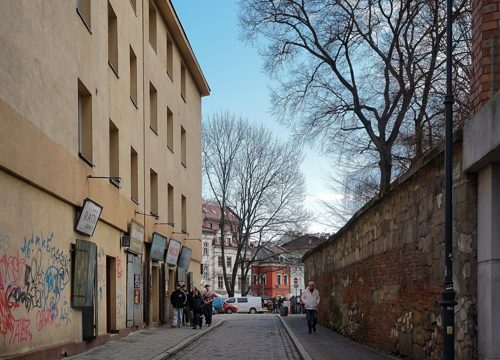Rua Szeroka, em Kazimierz