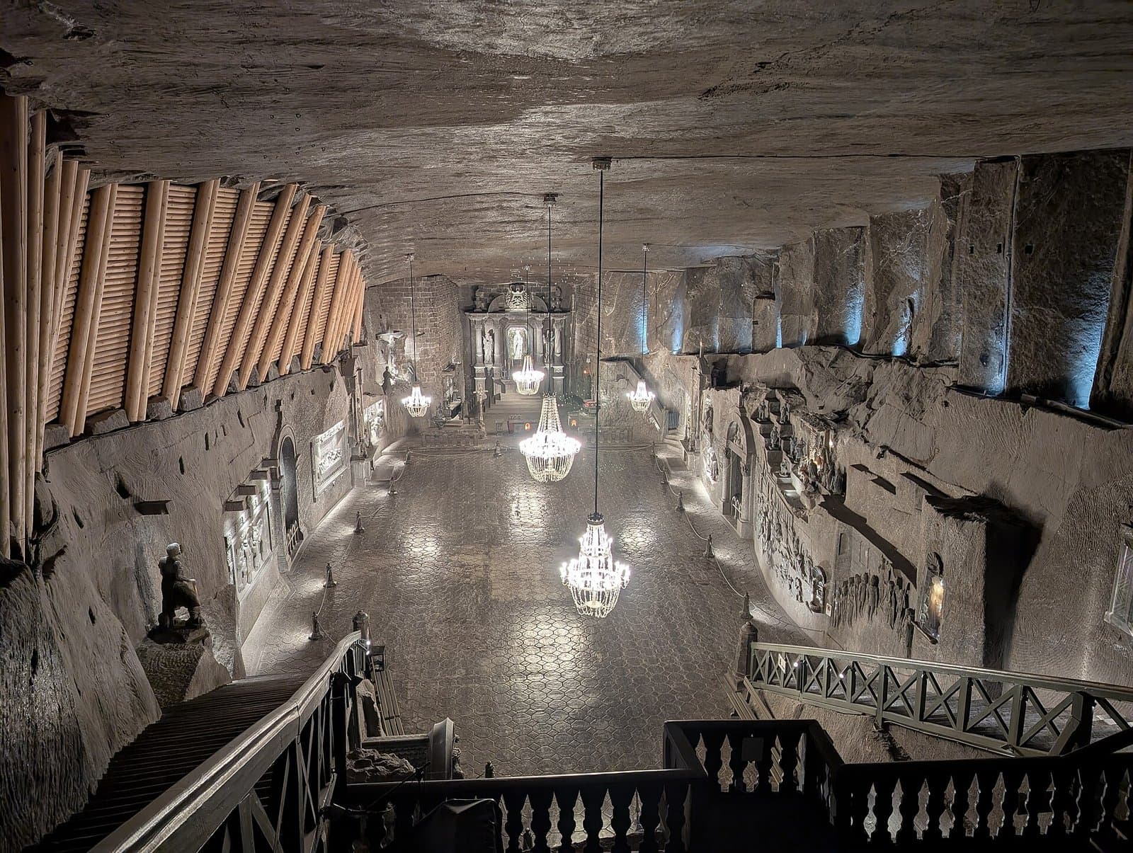 Capela de Santa Kinga na Mina de Sal de Wieliczka
