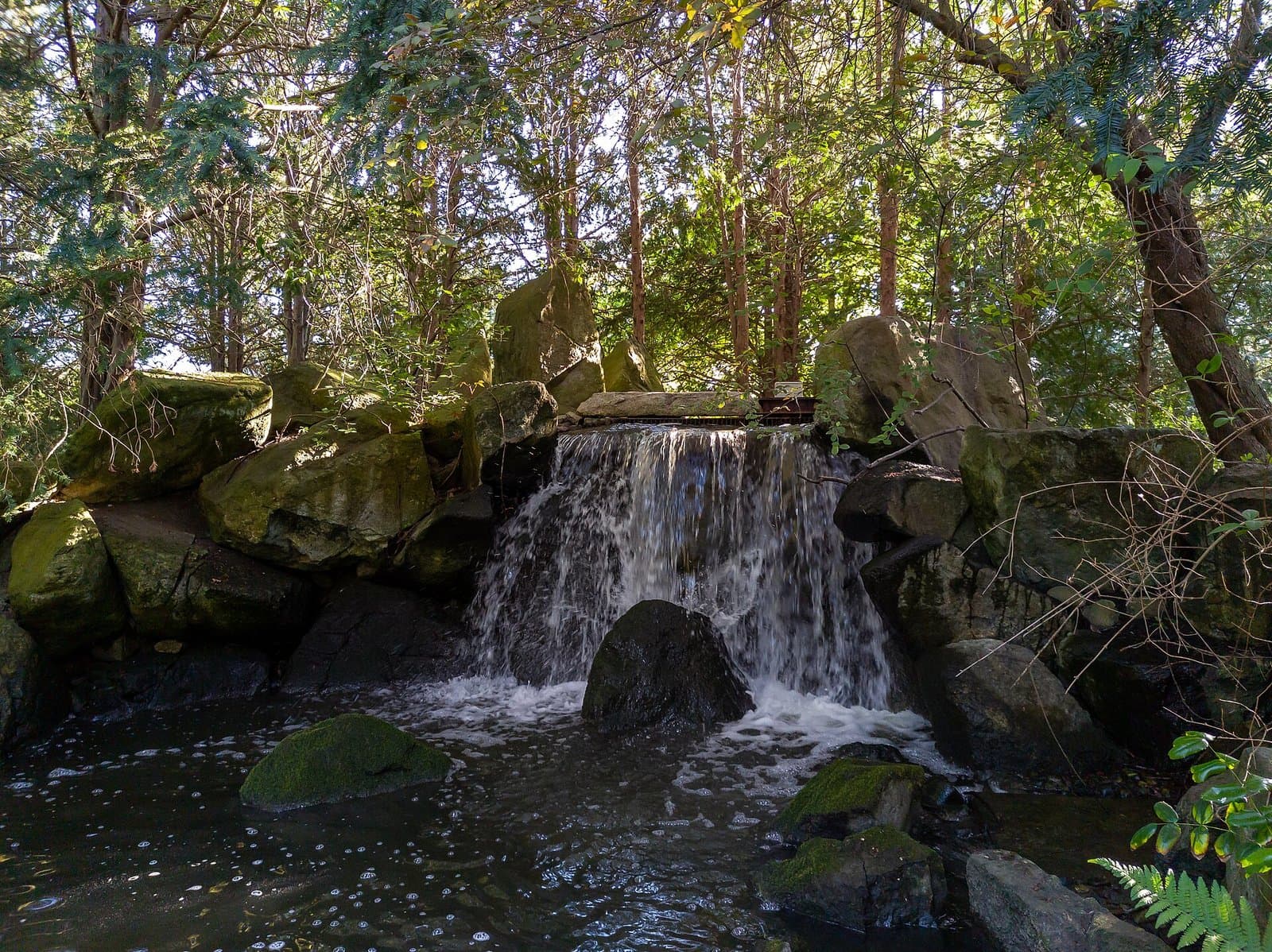 Jardim Japonês no Parque Szczytnicki